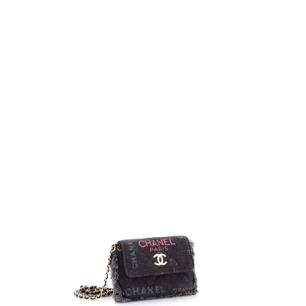 Chanel Denim Mood Flap Clutch With #266270C29B